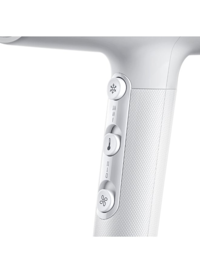 BRAUN Hair Dryer Hd2.1, 2100 Watts, Fast Performance, 2100 Watts Conc White  - Image 2
