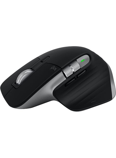 Logitech MX Master 3S Performance Wireless Mouse for Mac with Ultra-fast Scrolling, Ergo, 8K DPI, Track on Glass, Quiet Clicks, USB-C, Bluetooth, Windows, Linux, Chrome - Graphite