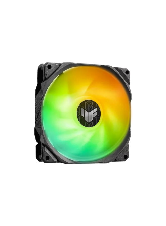 ASUS - TUF Gaming LC II 360 ARGB Liquid Cooler – 360mm Radiator, 3 x 120mm TUF ARGB Fans, 400mm Reinforced Tubing, Decoupled Low-Noise Pump with Cover, Aura Sync Compatible, High-Density Fins, Anti-Corrosion Coating, Universal Compatibility for Intel & AMD, 90RC00M1-M0UAY0 - Image 1