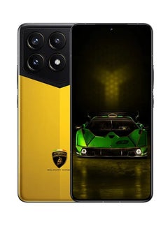 Automobili Lamborghini Edition Redmi K70 Pro Smartphone - Yellow, 24GB RAM + 1TB Storage, Third-Generation Snapdragon 8 Processor, 6.67" 2K Display, 120W Fast Charging, 5000mAh Battery, 50MP + 50MP + 12MP Rear Camera, 16MP Front Camera, NFC, Infrared Remote Control, Optical Under-Screen Fingerprint, 5G Dual SIM (Chinese Version)