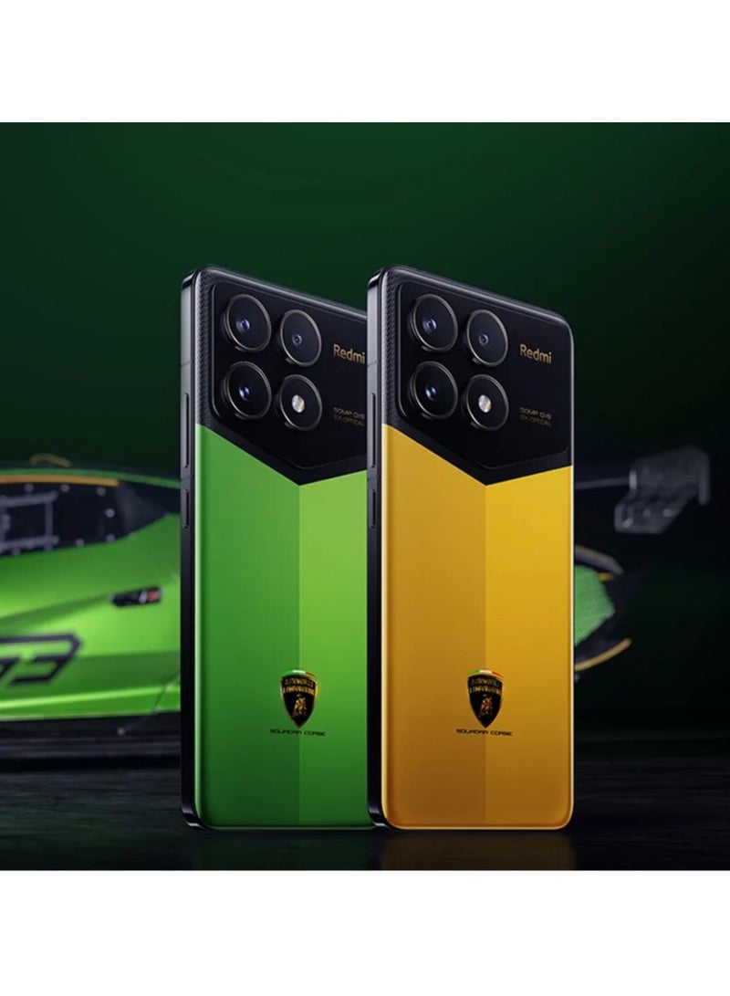 Xiaomi - Automobili Lamborghini Edition Redmi K70 Pro Smartphone - Yellow, 24GB RAM + 1TB Storage, Third-Generation Snapdragon 8 Processor, 6.67" 2K Display, 120W Fast Charging, 5000mAh Battery, 50MP + 50MP + 12MP Rear Camera, 16MP Front Camera, NFC, Infrared Remote Control, Optical Under-Screen Fingerprint, 5G Dual SIM (Chinese Version) - Image 1