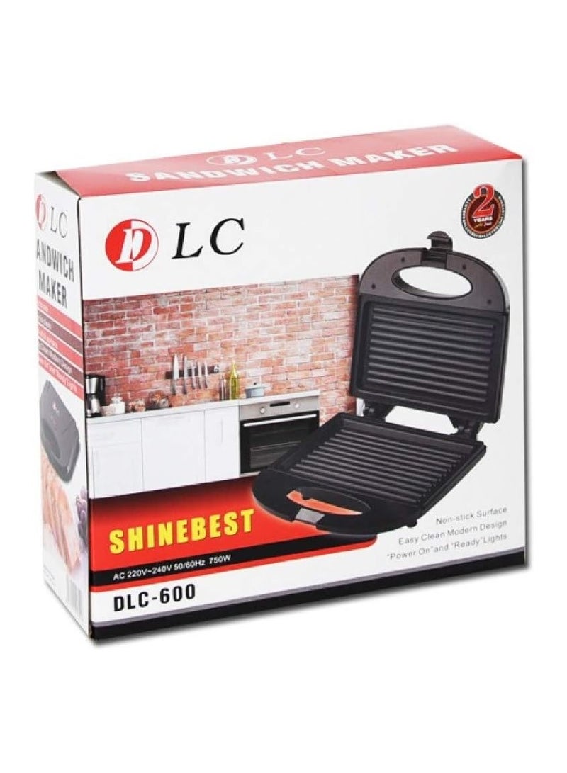 DLC Sandwich Maker 750 W DLC-600 Black - Image 2