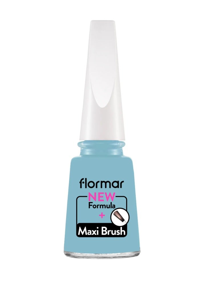 flormar Long Lasting Glossy Nail Polish 423 Baby Blue