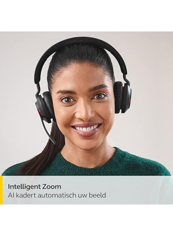 جابرا كاميرا مؤتمرات الفيديو PanaCast 20 بدقة 4K - حل فيديو شخصي مرن مع توصيل وتشغيل وكاميرا ويب مزودة بتقنية الذكاء الاصطناعي بدقة 4K Ultra-HD، تكبير ذكي وتحسين الإضاءة - Image 5