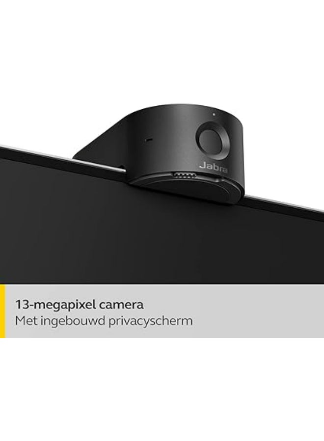 جابرا كاميرا مؤتمرات الفيديو PanaCast 20 بدقة 4K - حل فيديو شخصي مرن مع توصيل وتشغيل وكاميرا ويب مزودة بتقنية الذكاء الاصطناعي بدقة 4K Ultra-HD، تكبير ذكي وتحسين الإضاءة - Image 2