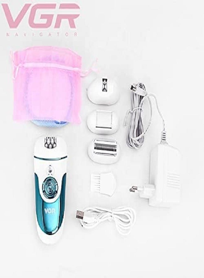 VGR V-700 Professional Lady Epilator Multicolour  - Image 3