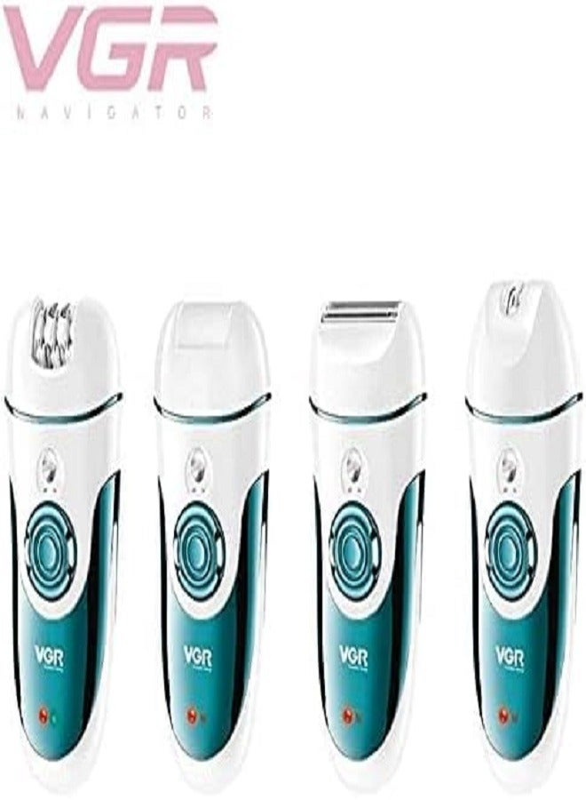 VGR V-700 Professional Lady Epilator Multicolour  - Image 2