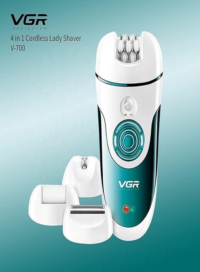 VGR V-700 Professional Lady Epilator Multicolour  - Image 5
