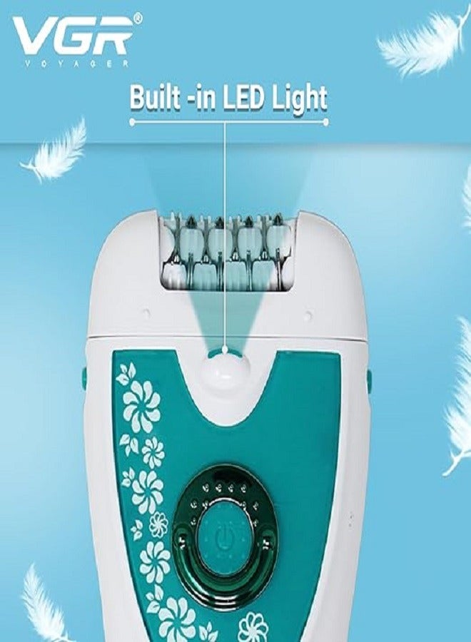 V-722 Professional Lady Epilator Multicolour