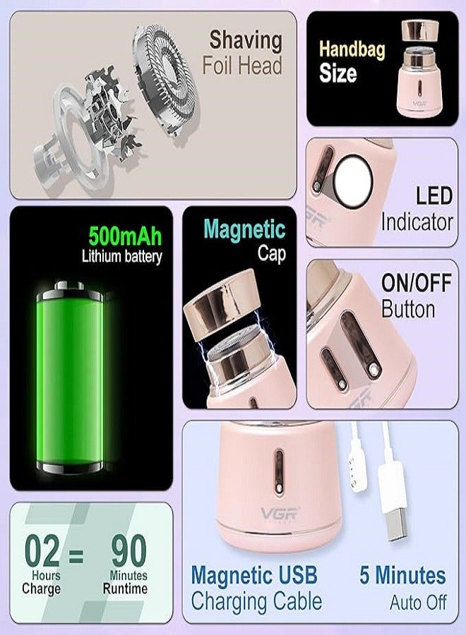 VGR - V-737 Professional Epilator Multicolour - Image 1