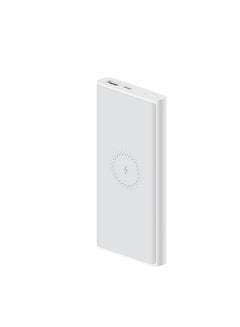 Xiaomi 10000 mAh Xiaomi 10W Wireeless Power Bank 10000 White  - Image 1