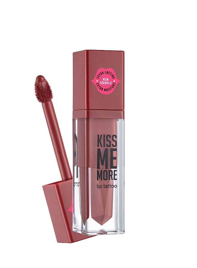 flormar Kiss Me More Lip Tattoo – 020 Assertive – Matte Finish Liquid Lipstick, High Pigment Color, Long-Wear Comfort, Smooth Even-Looking Application - Image 1
