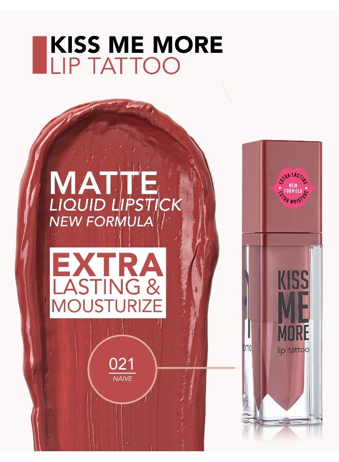 فلورمار اف/ام كيس مي مور تاتو الشفاه الجديد - 021 - Image 4