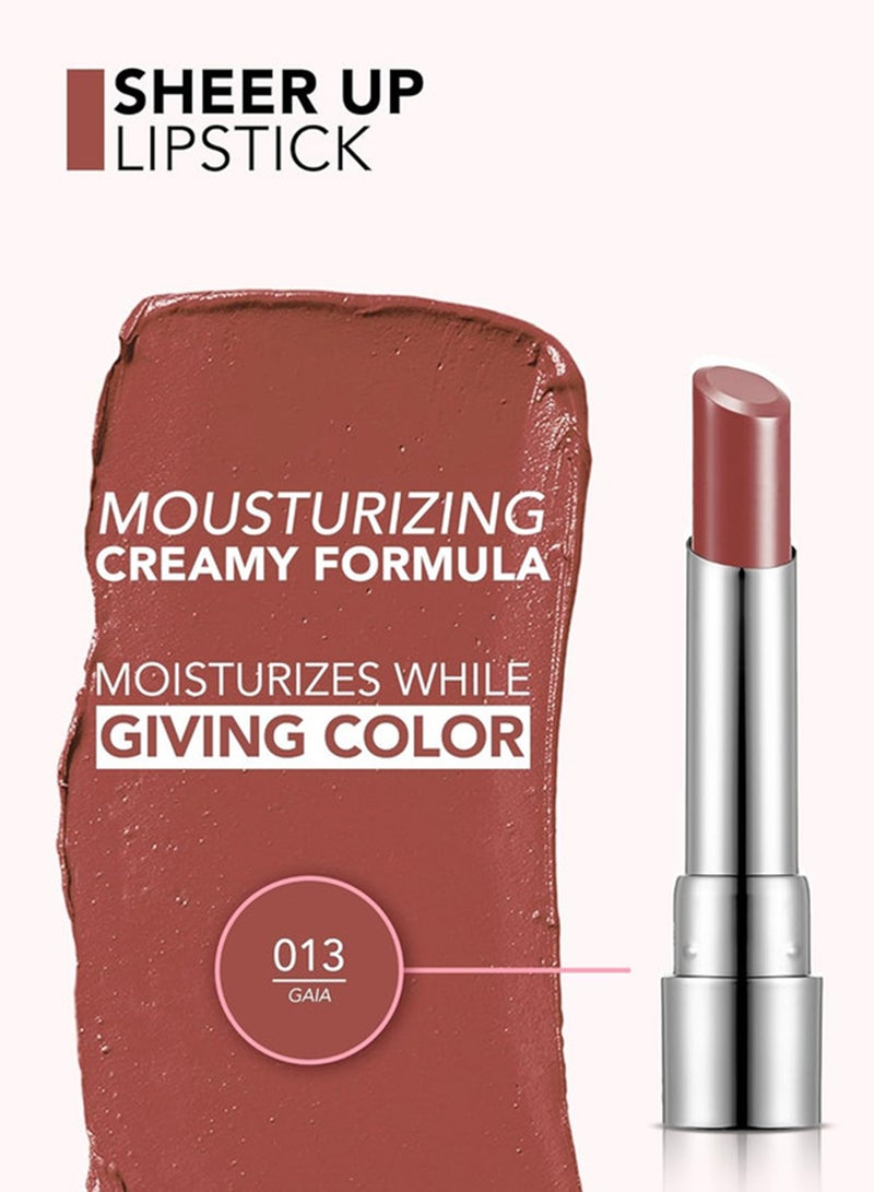 flormar New Sheer Up Lipstick - 13 Gaia - Image 3