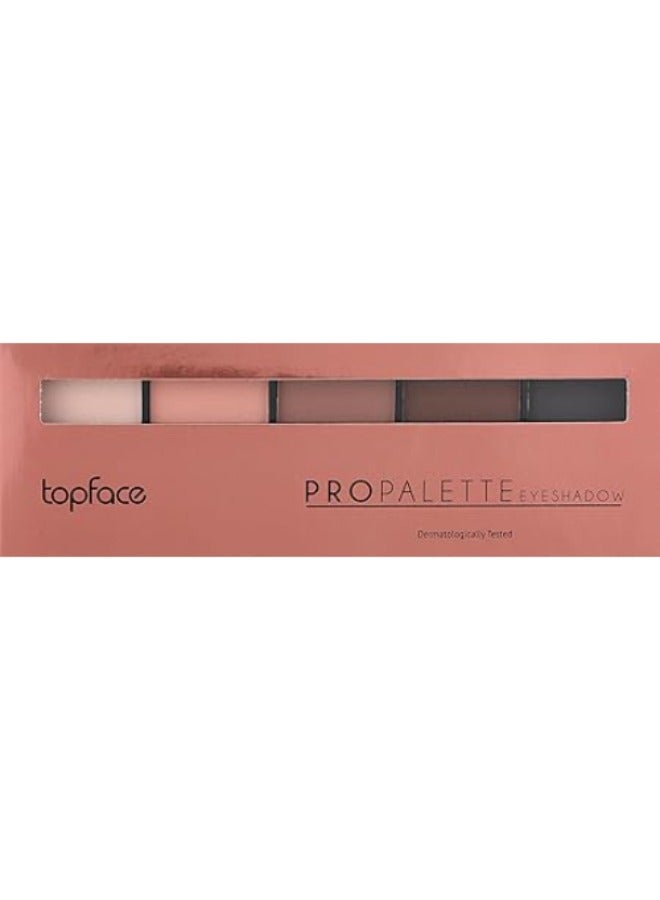 topface Pro Eyeshadow Palette  5 Colors No.015  - Image 4