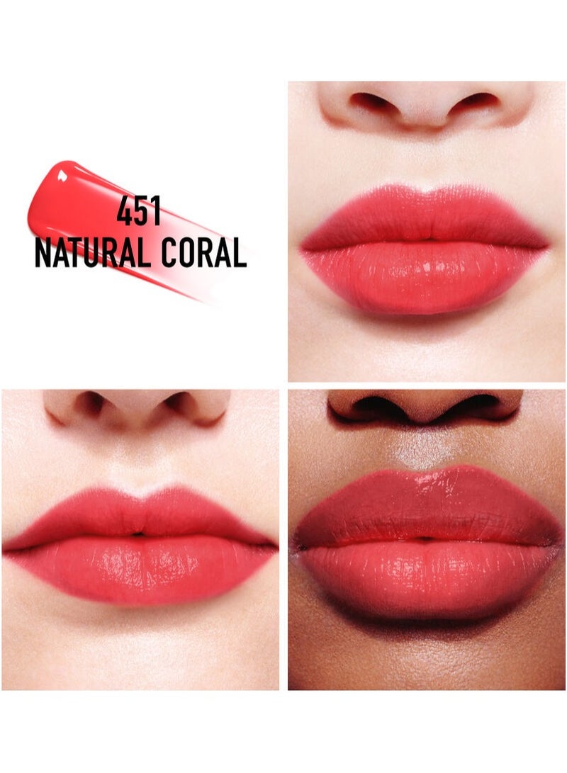 ديور صبغة شفاه ديور أديكت - ترطيب يدوم 24 ساعة، حبر شفاه غير قابل للنقل - 451 - Image 3
