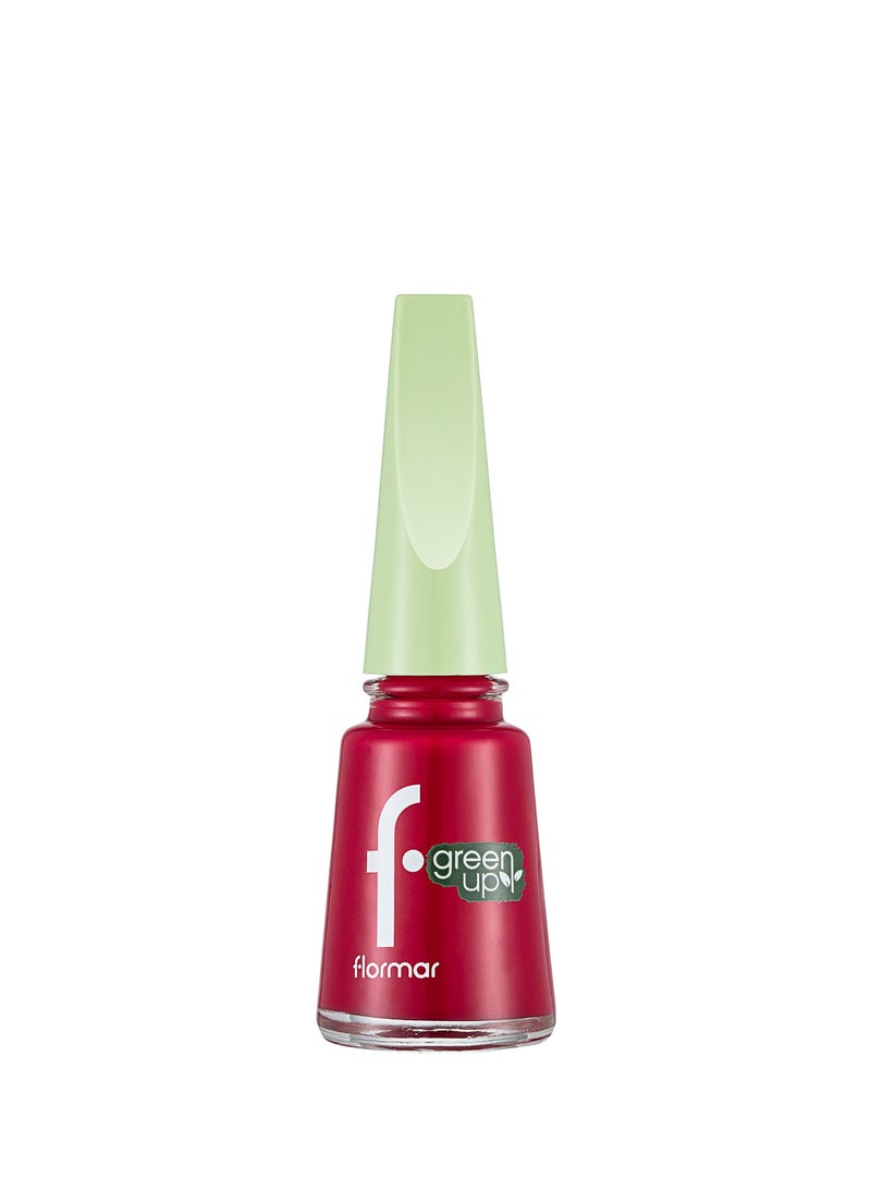 flormar Green Up Nail Enamel -010 Raspberry Cake - Image 1