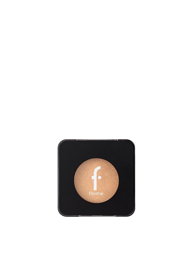 flormar Mono Eyeshadow – 001 Golden Star – Pearlescent Shimmer, Dust-Free, Blendable, Radiant Finish, Brush Design - Image 2
