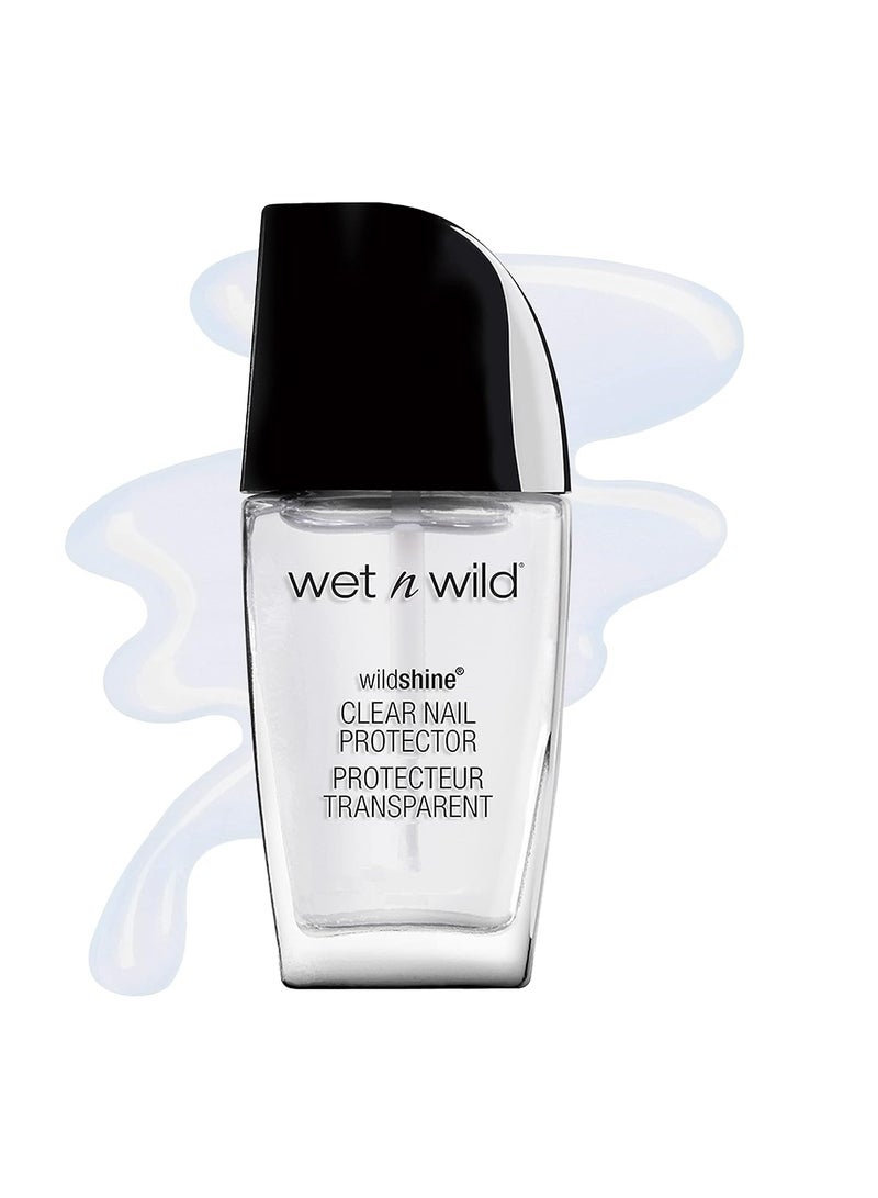 ويت اند وايلد طلاء أظافر وايلد شاين، واقي أظافر شفاف - Image 1