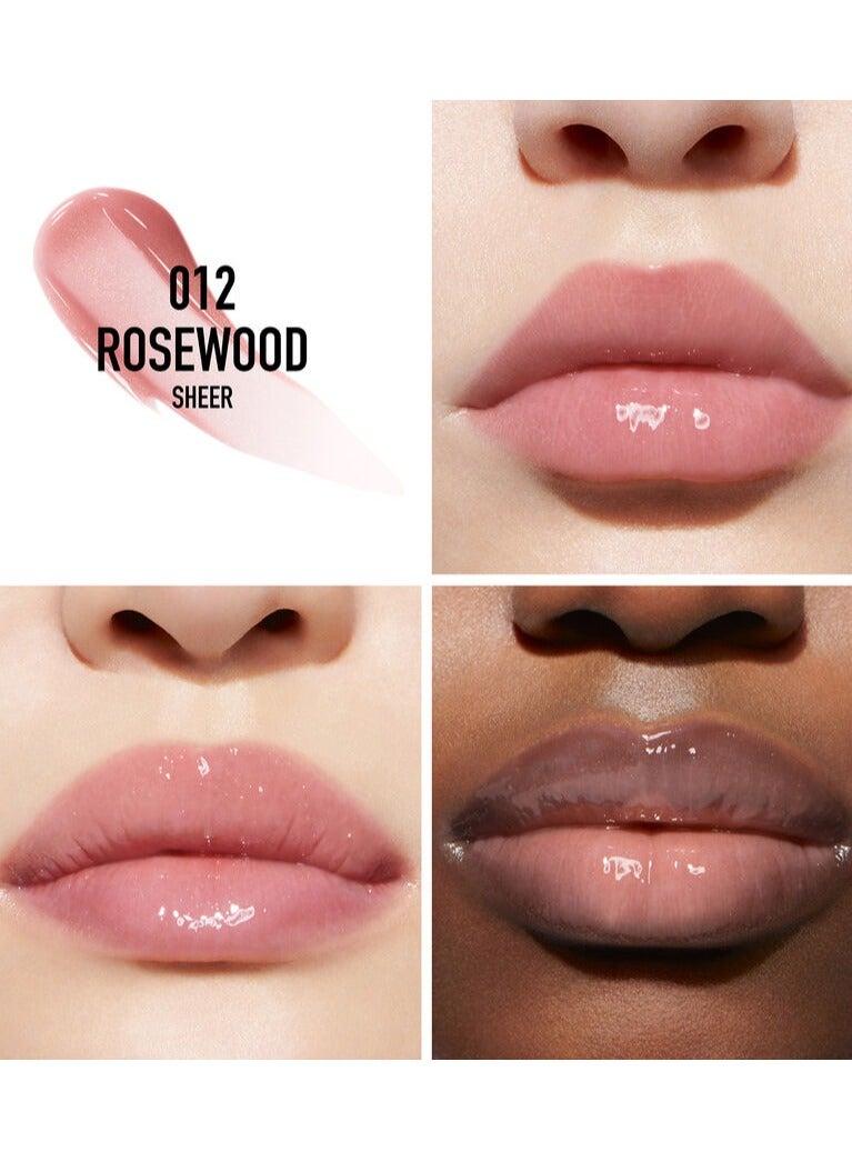 Dior Addict Lip Maximizer Plumping Gloss - Instant And Long-Term Volume Effect-012 Rosewood  - Image 3