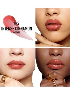 Dior Addict Lip Maximizer Plumping Gloss - Instant And Long-Term Volume Effect -039 Intense Cinnamon  - Image 3