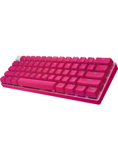 Logitech Logitech G PRO X 60 LIGHTSPEED Wireless Gaming Keyboard (Tactile) Magenta  - Image 3