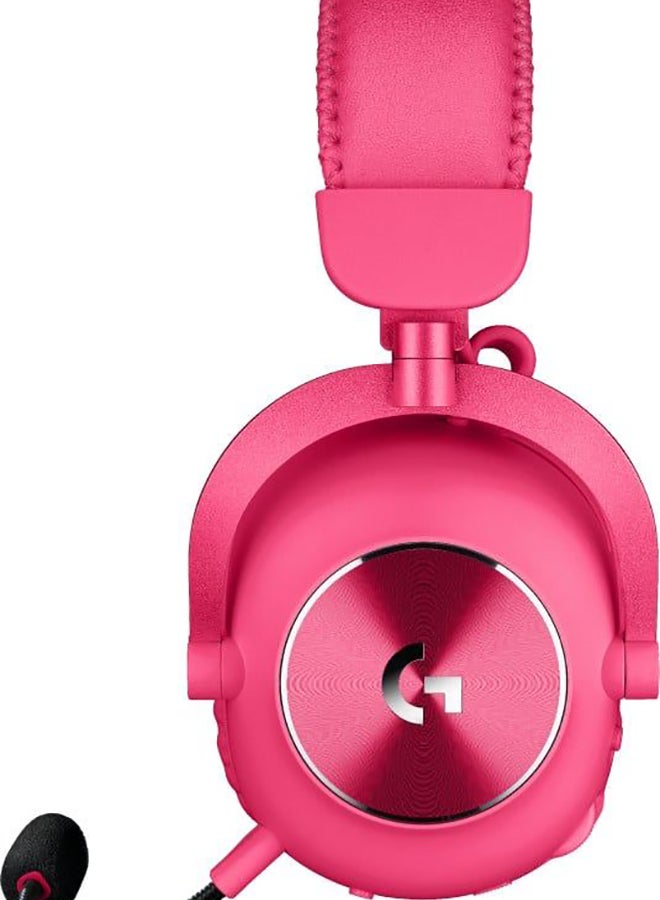 Logitech G PRO X 2 LIGHTSPEED Wireless Gaming Headset - Magenta  - Image 5