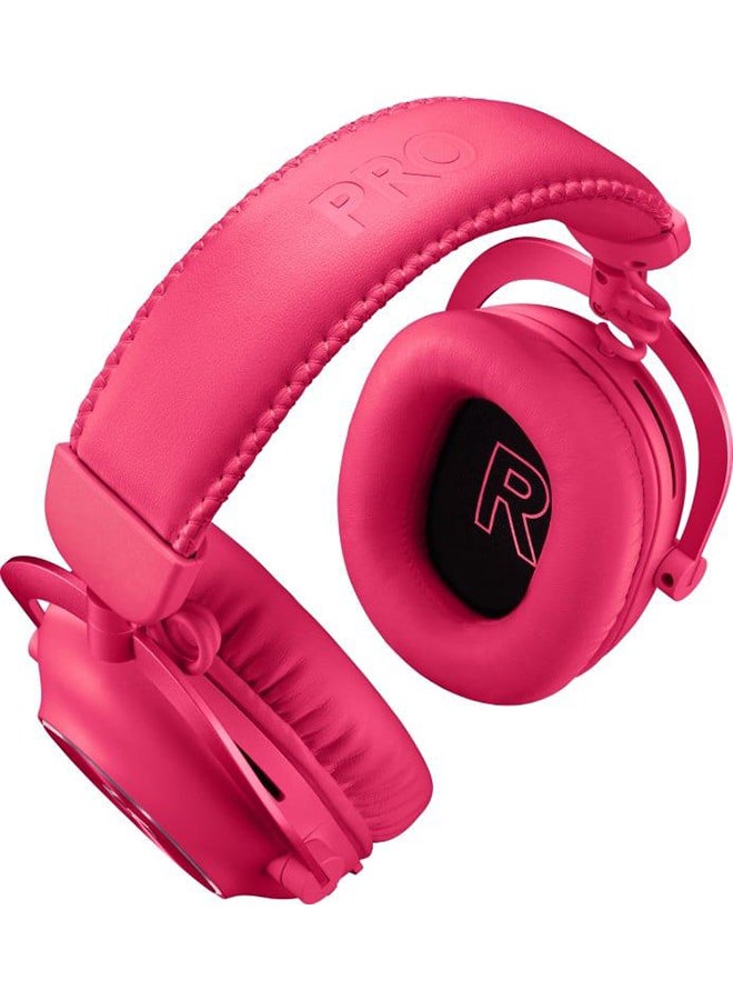 Logitech G PRO X 2 LIGHTSPEED Wireless Gaming Headset - Magenta  - Image 4