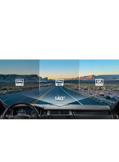 70 ماي كاميرا داش كام حقيقية 4K A800S مع سوني IMX415، نظام تحديد المواقع المدمج، رؤية ليلية فائقة، شاشة IPS LCD مقاس 3 بوصات، وضع ركن السيارة، ADAS، تسجيل متكرر، التحكم في تطبيق iOS/Android  - Image 5