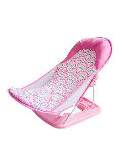 Moon Shower Me Baby Bather With 3 Recline Positions - Pink  - Image 1