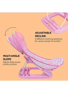 Moon Shower Me Baby Bather With 3 Recline Positions - Pink  - Image 3