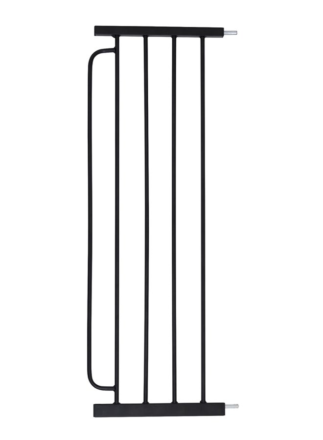 مون Secura Baby Safety Gate Extension - 30 CM Easy Install-Extra Wide Metal Extender - Black  - Image 1