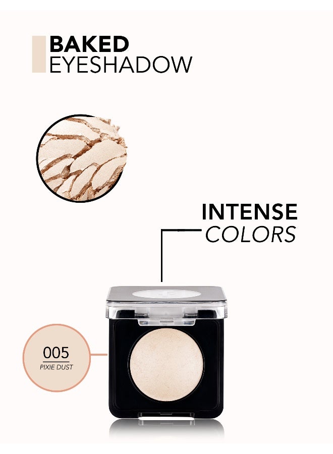 flormar Baked Eyeshadow – 005 Pixie Dust – High Pigment, Pearlescent Shimmer, Blendable, Long-Wear, Matte Finish - Image 5