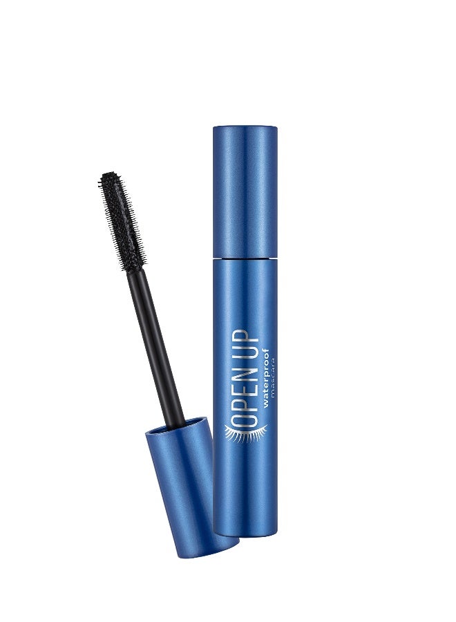 flormar Open Up Waterproof Mascara – Brush Design, Clump-Free, Lengthening, Smudge-Resistant, Waterproof - Image 1