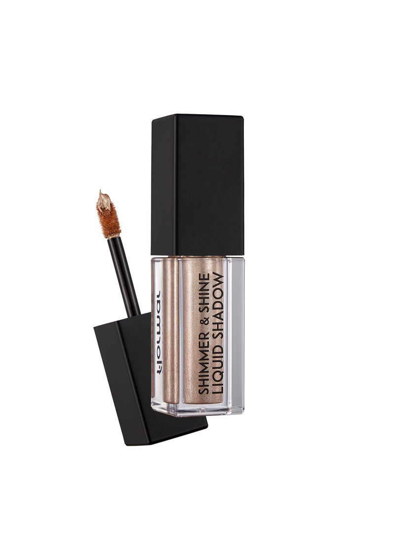 فلورمار - Shimmer & Shine Liquid Eyeshadow - 01 Cashmere Gold - Image 1