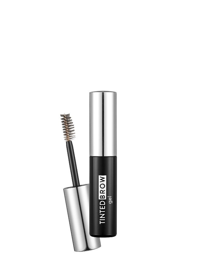 flormar Tinted Brow Gel – 005 Brunette – Long-Wear, Waterproof, Volume, Brush Design - Image 1