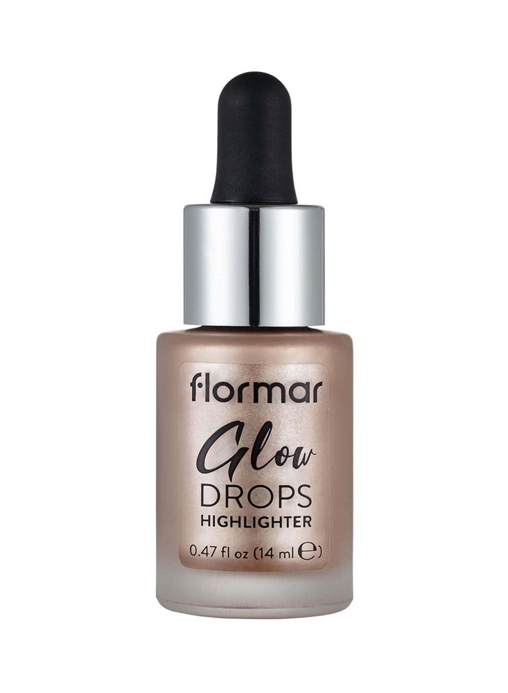 flormar - Glow Drops Highlighter - 01 Moon Glow - Image 1