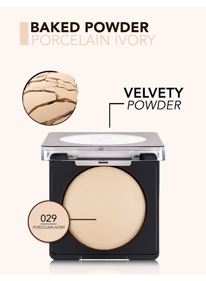 flormar Baked Powder – 029 Porcelain Ivory – Matte Finish Pressed Powder, Smooth Texture, Long-Wear Coverage - Image 5