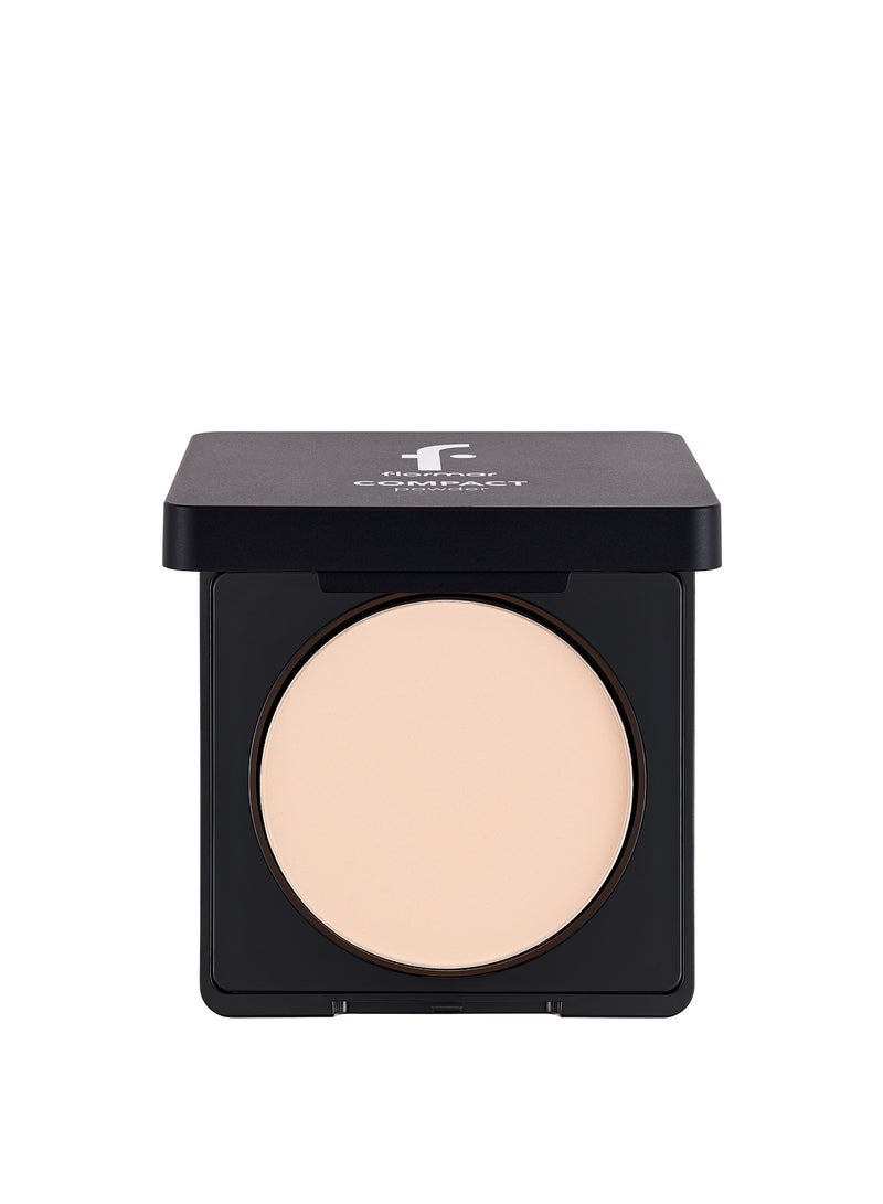 flormar NP Compact Powder -097 Light Cream - Image 1