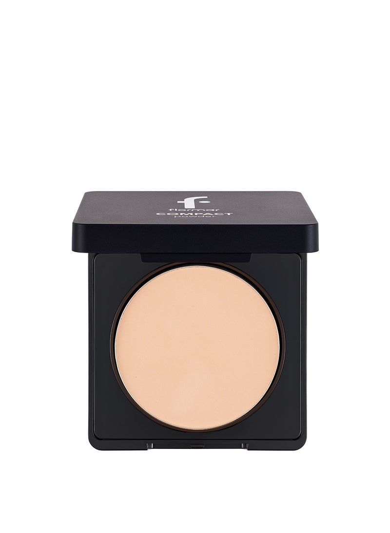 flormar NP Compact Powder -098 Medium Natural Beige - Image 1