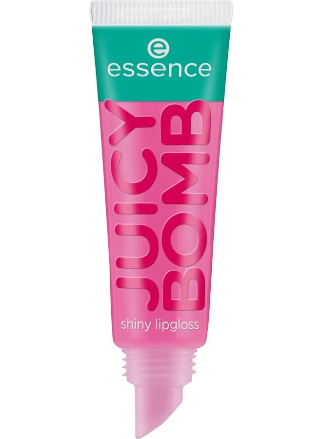 Essence Juicy Bomb Shiny Lip Gloss | 102 Witty Watermelon | Pink Shiny Radiant Finish | Fruity Fragrance | Vegan & Cruelty Free | Paraben Free Alcohol Free | Pack of 1 (10 ml) Witty Watermelon 102 - Image 2