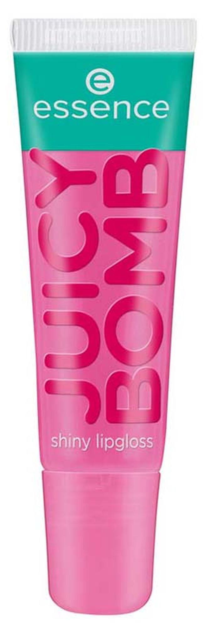 Essence Juicy Bomb Shiny Lip Gloss | 102 Witty Watermelon | Pink Shiny Radiant Finish | Fruity Fragrance | Vegan & Cruelty Free | Paraben Free Alcohol Free | Pack of 1 (10 ml) Witty Watermelon 102 - Image 1
