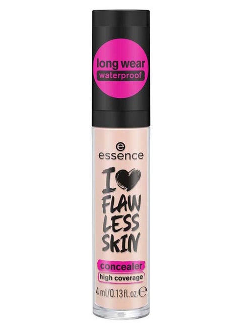 I Love Flawless Skin Concealer | 20 Dark Porcelain | Lightweight Hydrating Formula | Long Lasting Coverage | Perfect for Under Eye Circles & Redness | Natural Finish Makeup Essential | 4 ml Dark Porcelain 20
