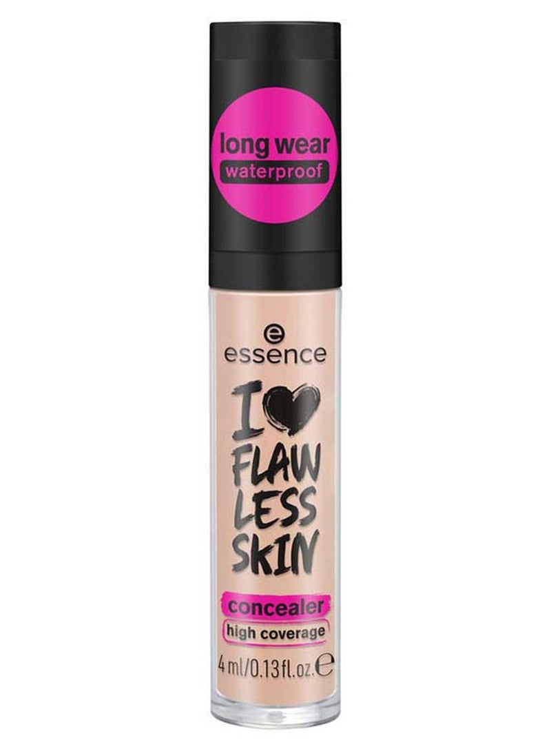 Essence I Love Flawless Skin Concealer | 30 Light Beige | Waterproof Liquid Concealer | Lightweight Hydrating Makeup for All Skin Types | High Coverage for Redness Blemishes Spots | 4 ml Light Beige 30 - Image 1