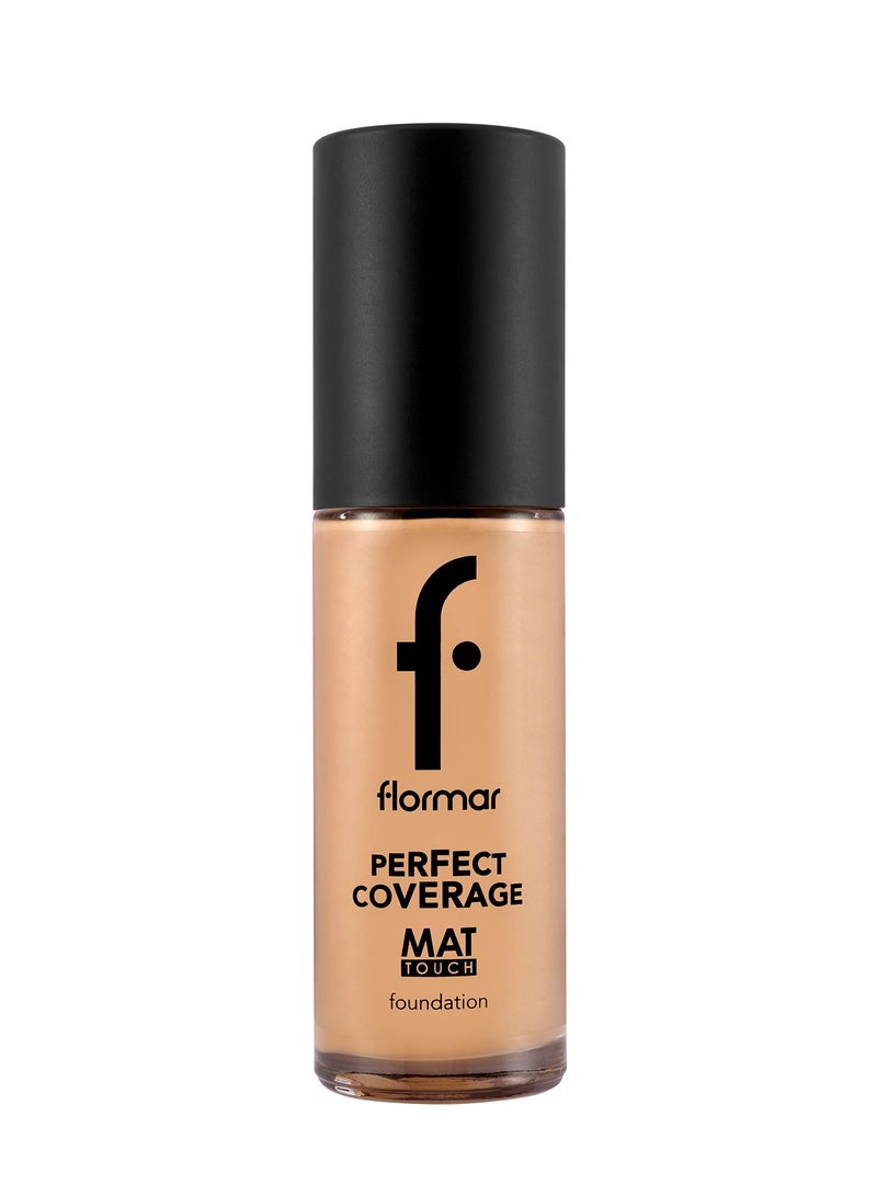 flormar - NP Perfect Coverage Mat Touch Fdt - 304 Nude Ivory - Image 1