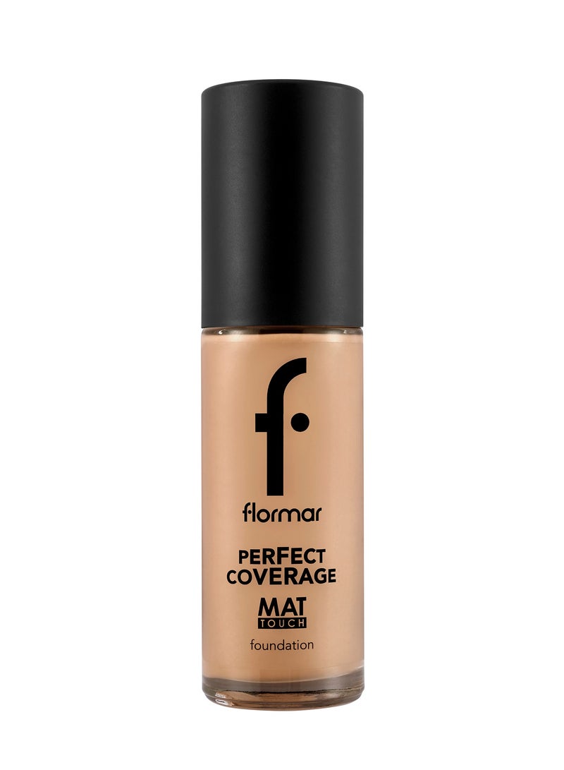 flormar - NP Perfect Coverage Mat Touch Fdt - 313 Mdium Beige - Image 1