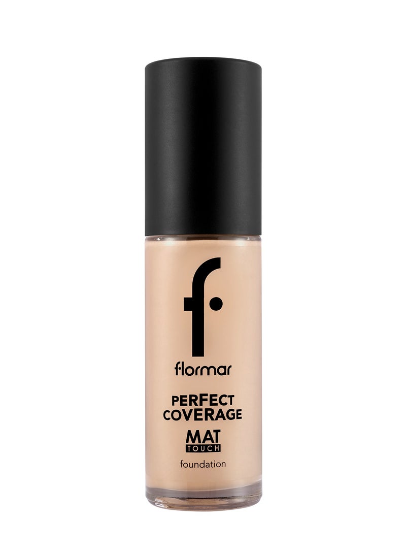 flormar NP Perfect Coverage Mat Touch Fdt - 320 Porcelain Ivory - Image 1