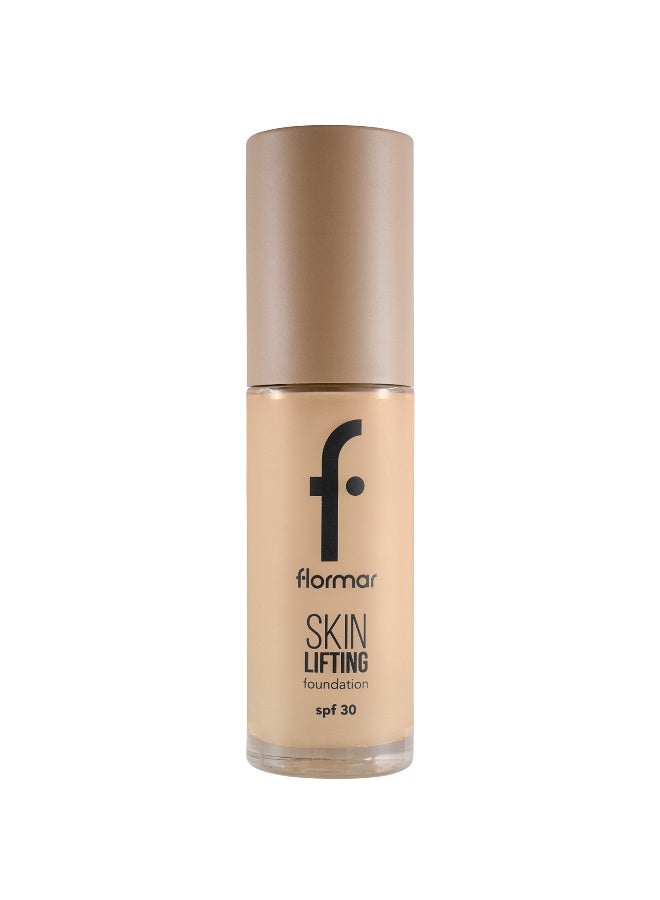 flormar Skin Lifting Foundation – 060 Golden Neutral – Creamy Texture, Firming Care Effect, SPF 30, Smooth Youthful-Looking Finish - Image 1