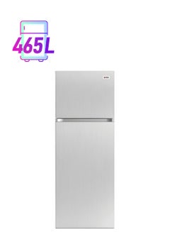 SREEN Top Load Two Door Refrigerator 16.4 Cft. 465L SRTM604NF Silver 
