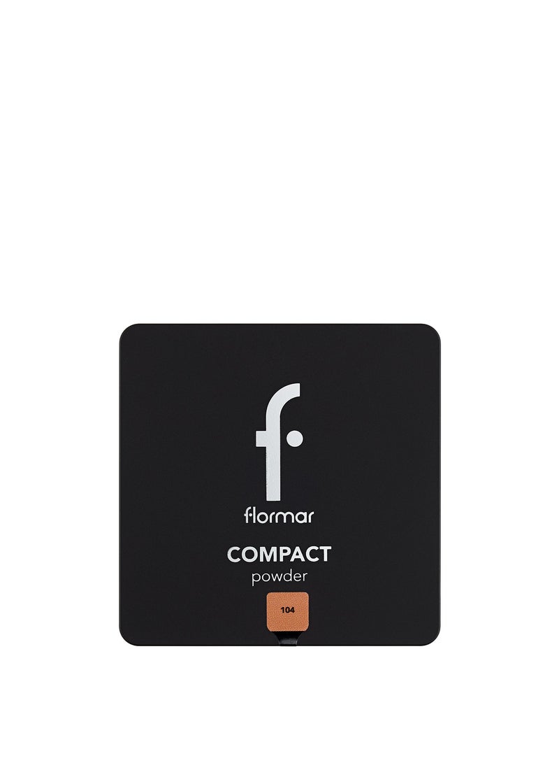 flormar NP Compact Powder -104 Caramel - Image 2